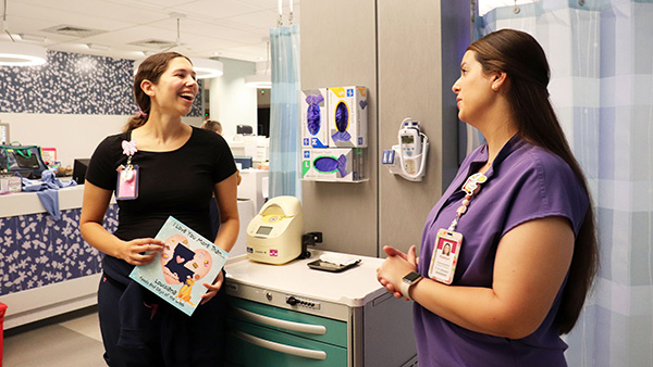 STHS colleagues rally around NICU Read-A-Thon
